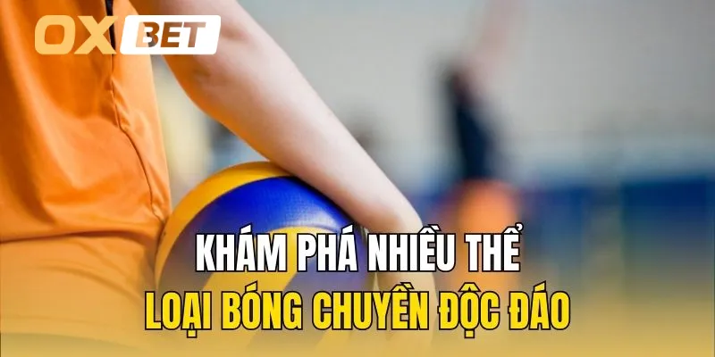 Khám phá nhiều thể loại bóng chuyền độc đáo